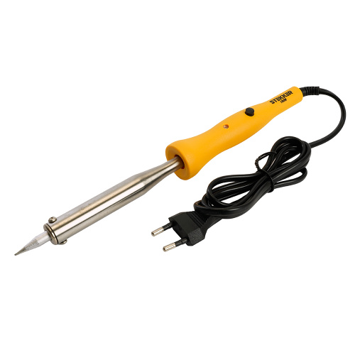 PLE201- 100 Паяльник 100W с кнопкой вкл., нихромовый нагреватель, долговечное жало, 230В фото 2
