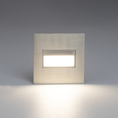 Citilux Скалли CLD007K1 LED Встраиваемый светильник лестничный Матовый Хром фото 5 Citilux Скалли CLD007K1 LED Встраиваемый светильник лестничный Матовый Хром фото 5