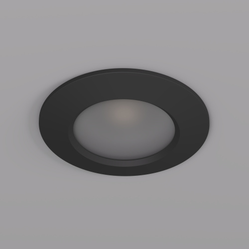 DK3016-BK Встраиваемый светильник влагозащ., IP 65, 50 Вт, GU10, черный, алюминий фото 3