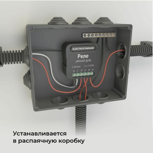 Умное двухканальное реле 76007/00 фото 6 Умное двухканальное реле 76007/00 фото 6