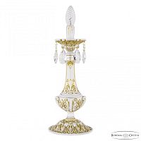 Настольная лампа с хрусталём AL78100L/1-38 WMG Bohemia Ivele Crystal (Богемия Ивеле Кристалл)