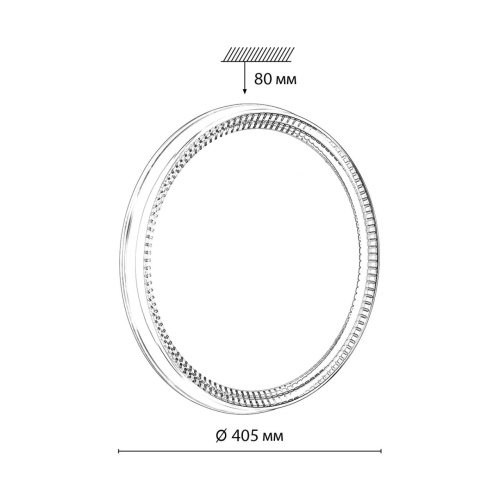 7643/DLN COLOR SN 146 Светильник пластик/белый/прозрачный LED 48Вт 3000/4000/6000К D405 IP43 CCT DEPAX фото 3 7643/DLN COLOR SN 146 Светильник пластик/белый/прозрачный LED 48Вт 3000/4000/6000К D405 IP43 CCT DEPAX фото 3