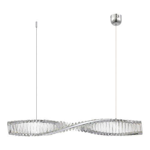 SL6205.113.01 Светильник подвесной ST-Luce Хром/Прозрачный LED 1*21W 4000K ELICA фото 4