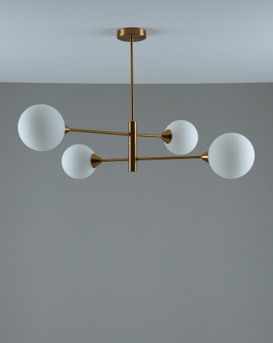 Светильник подвесной Moderli V10837-4P Molecule фото 3 Светильник подвесной Moderli V10837-4P Molecule фото 3