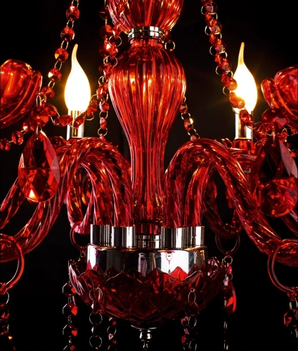 Подвесная люстра Arte Lamp TEATRO A3964LM-6RD фото 4 Подвесная люстра Arte Lamp TEATRO A3964LM-6RD фото 4