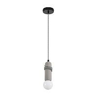 8365/1A ECO LN26 330 черный/серый, металл/бетон Подвес E27 LED 10W 220V TESLA