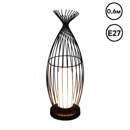 Уличный светильник Reluce 09981-0.7-001JH 0.6M E27 BK RLOS Уличный светильник Reluce 09981-0.7-001JH 0.6M E27 BK RLOS