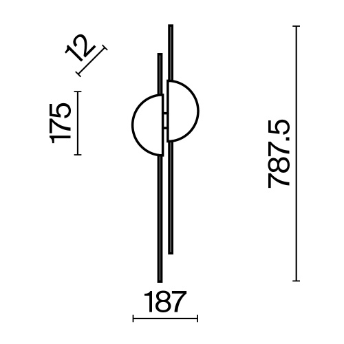 Настенный светильник (бра) Maytoni MOD179WL-L22W4K1 фото 12