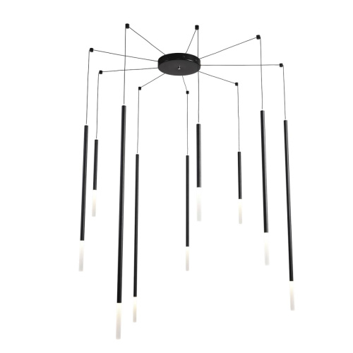 8400/27L LEDIO LN26 000 черный/белый, металл/акрил Люстра LED 27W 3000K 220V STICK фото 5 8400/27L LEDIO LN26 000 черный/белый, металл/акрил Люстра LED 27W 3000K 220V STICK фото 5
