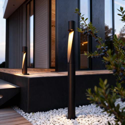 Ландшафтный светильник Recess 3000K черный 35177/F черный фото 3