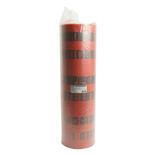 Лента сигнальная, 100 п.м.х450 ммх100 мкм, STEKKER красный/черный INTP10-450-100 фото 6