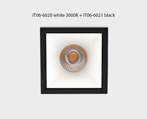 IT06-6020 white 3000K + IT06-6021 white светильник встраиваемый фото 2 IT06-6020 white 3000K + IT06-6021 white светильник встраиваемый фото 2