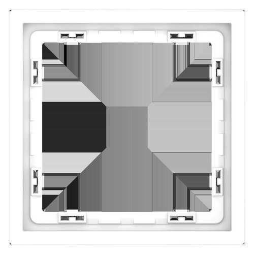 Рамка пластиковая Voltum S70 на 1 пост, (белый матовый) VLS100102 Рамка пластиковая Voltum S70 на 1 пост, (белый матовый) VLS100102