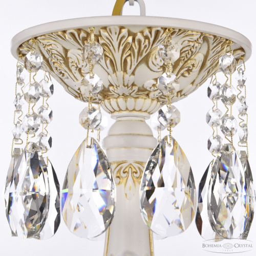 Люстра с хрустальными подвесками AL79101/10+5/250/2D B WMG P Clear/M-1H Bohemia Ivele Crystal (Богемия Ивеле Кристалл) фото 6