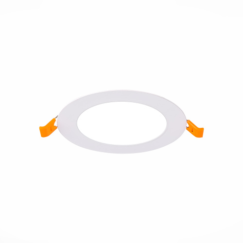 ST209.538.06 Св-к встр. Белый LED 1*6W 3000K 330Lm Ra80 110° IP20 D120xH8 90-265V Встраиваемые светильники фото 4