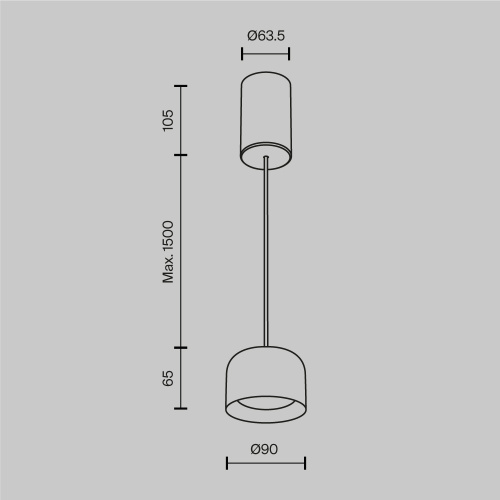 Подвесной светильник Technical P113-L12-3K-B фото 3 Подвесной светильник Technical P113-L12-3K-B фото 3