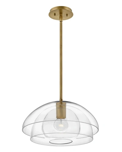 Золотой подвесной светильник "Хатфилд"