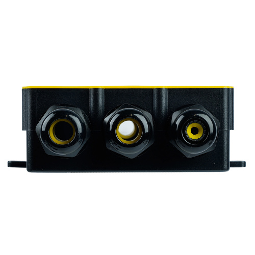 Распределительная коробка STEKKER LD554, количество вводов: 10, поликарбонат, нейлон, цвет черный, размер 183.1*163,1*59,4мм. фото 6