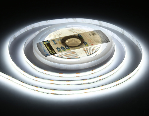 Светодиодная лента 24В COB 320Led 10Вт/м 6500K IP20 5м фото 8 Светодиодная лента 24В COB 320Led 10Вт/м 6500K IP20 5м фото 8