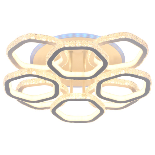 Потолочный светильник Escada 10263/8 LED*201+8W White фото 3 Потолочный светильник Escada 10263/8 LED*201+8W White фото 3