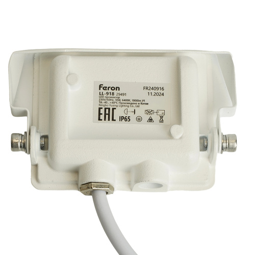 Светодиодный прожектор Feron LL-918 IP65 10W 6400K фото 2