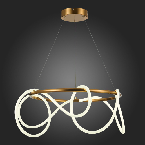 SL6102.303.55 Светильник подвесной ST-Luce Латунь/Белый LED 1*35W 4000K SAGRATO фото 5