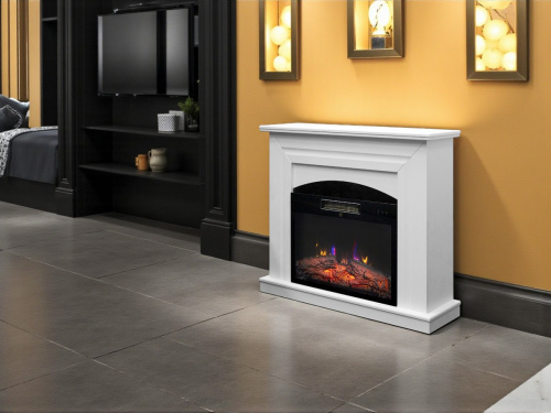 Каминокомплект MONZA/МАЛИБУ Лофт Оникс с очагом Электроочаг KENDAL/КЕНДАЛ 24 фото 8