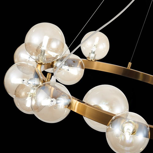 SL1165.303.15 Светильник подвесной ST-Luce Бронза/Коньячный G4 15*5W NECTON фото 11