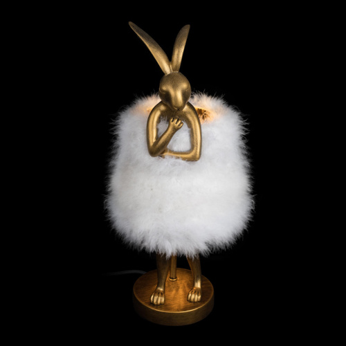 10315/A White fluff Настольная лампа LOFT IT Lapine фото 4