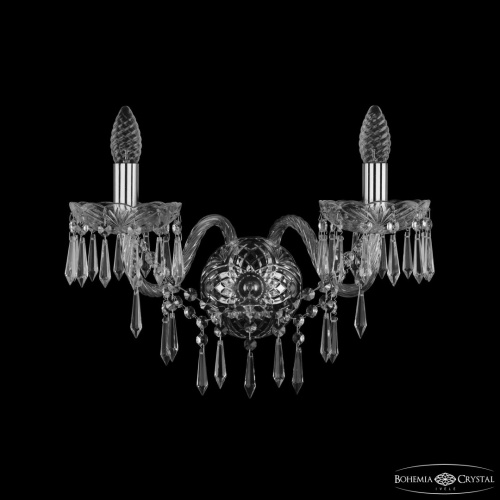 Бра хрустальные 1403B/2/195/XL Ni Bohemia Ivele Crystal (Богемия Ивеле Кристалл) Бра хрустальные 1403B/2/195/XL Ni Bohemia Ivele Crystal (Богемия Ивеле Кристалл)