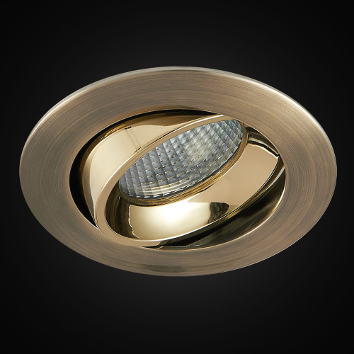 Citilux Альфа CLD001NW6 LED Встраиваемый светильник Бронза Золото фото 2 Citilux Альфа CLD001NW6 LED Встраиваемый светильник Бронза Золото фото 2