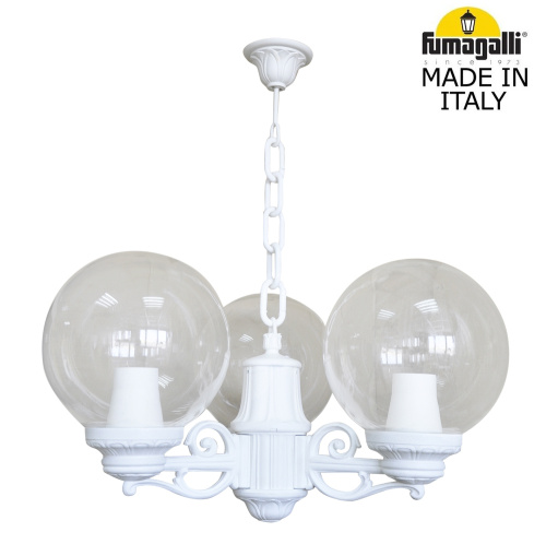 Fumagalli Подвесной уличный светильник FUMAGALLI SICHEM/G250 3L. G25.120.S30.WXE27 фото 4 Fumagalli Подвесной уличный светильник FUMAGALLI SICHEM/G250 3L. G25.120.S30.WXE27 фото 4