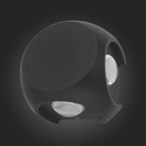 SL9505.401.01 Светильник уличный настенный ST-Luce Черный/Черный LED 1*4W 4000K VOLTI фото 4