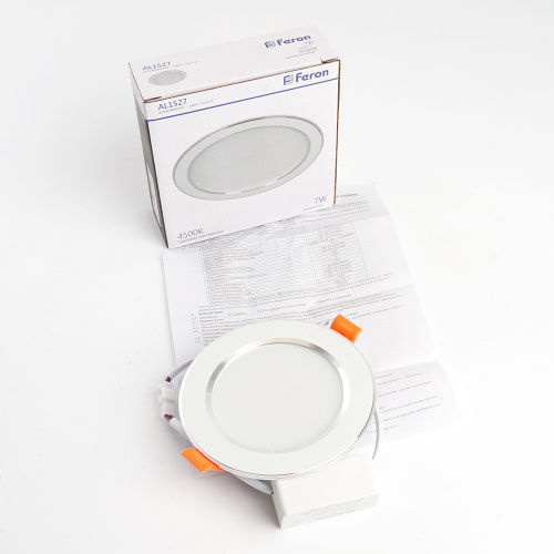 Светодиодный светильник Feron AL1527 встраиваемый 7W 4500K белый фото 8