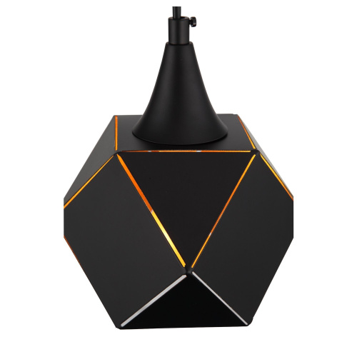 SL258.403.01 Светильник подвесной ST-Luce Черный/Черный, Золото E14 1*40W ENIGMA фото 2