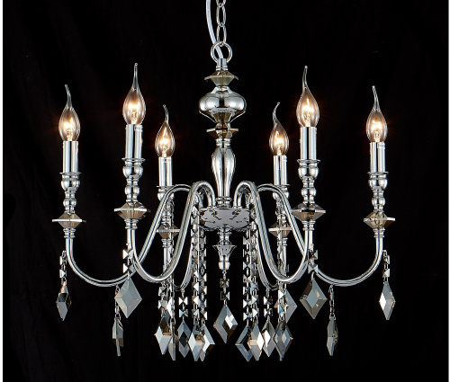 Crystal Lux Люстра Crystal Lux MERCEDES SP6 CHROME/SMOKE фото 3