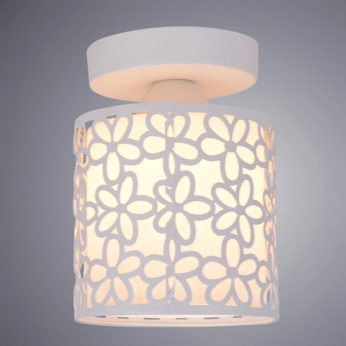Потолочный светильник Arte Lamp TRAFORATO A8349PL-1WH фото 2