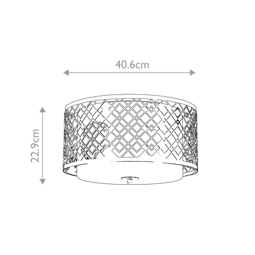 Потолочный светильник Elstead, Арт. ZIGGY-F-M-LG фото 3