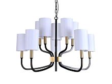 Подвесная люстра Newport 35210/С black+brass М0071484