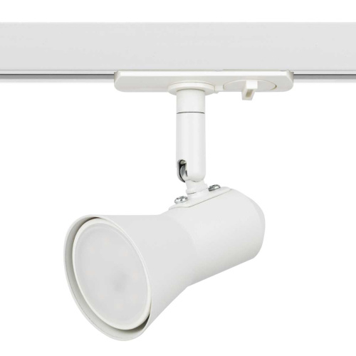 Трековый светильник однофазный ЭРА Taper TR37-GU10 WH Б0053303 фото 6