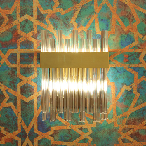 Бра Cloyd NACK-B W3 / выс. 35 см - латунь (арт.20188) Бра Cloyd NACK-B W3 / выс. 35 см - латунь (арт.20188)