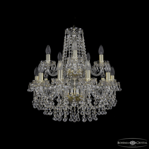 Люстра хрустальная 1409/10+5/195/2d G Люстра хрустальная 1409/10+5/195/2d G