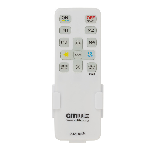 Citilux FLOOM CL736151 Светильник потолочный с пультом Чёрный+Золото фото 12