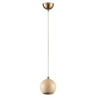 7061/1 MINIMA ODL25 217 Подвесной светильник светлое дерево/металл IP20 GU10 LED 7W 220V CAUCHO