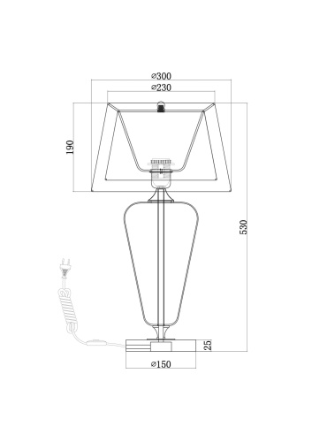 Настольный светильник Maytoni Z005TL-01CH фото 9 Настольный светильник Maytoni Z005TL-01CH фото 9