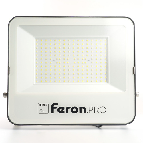 Светодиодный прожектор Feron.PRO LL-1000 IP65 200W 6400K черный фото 3 Светодиодный прожектор Feron.PRO LL-1000 IP65 200W 6400K черный фото 3