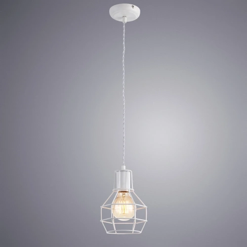 Подвесной светильник Arte Lamp INTERNO A9182SP-1WH фото 2