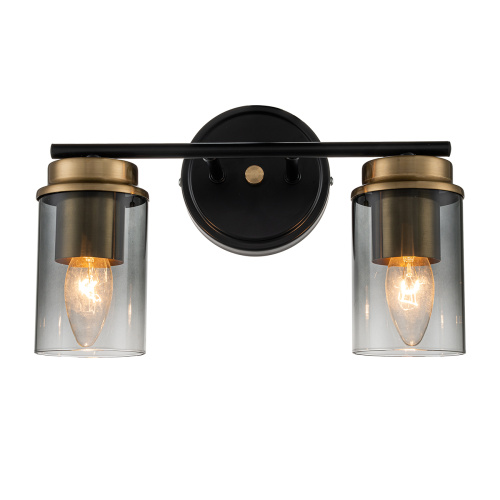 Настенный светильник Escada 2118/2A E14*40W Black/Brass Настенный светильник Escada 2118/2A E14*40W Black/Brass