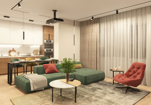 DK8008-BK Подвесной светильник SMART SPOT 9W DIM 2700K-6000K черный фото 4