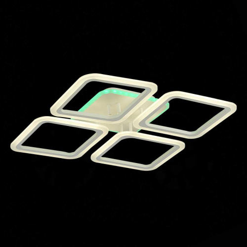 Потолочная светодиодная люстра Evoluce Qutro SLE200452-04RGB фото 4